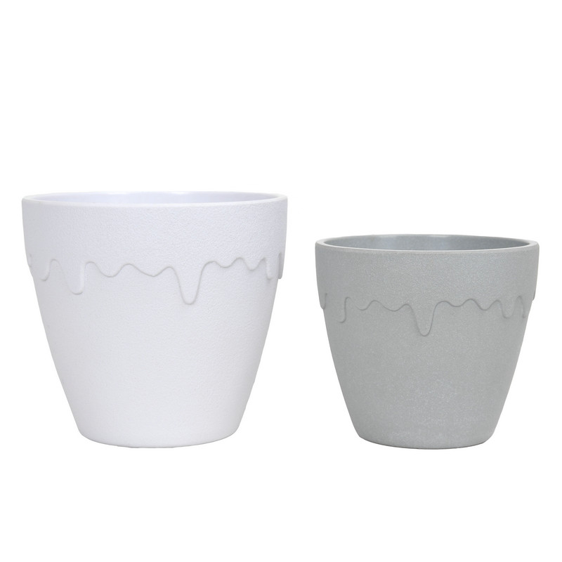Plastic flower jar, plant decorative basin, flower supplies