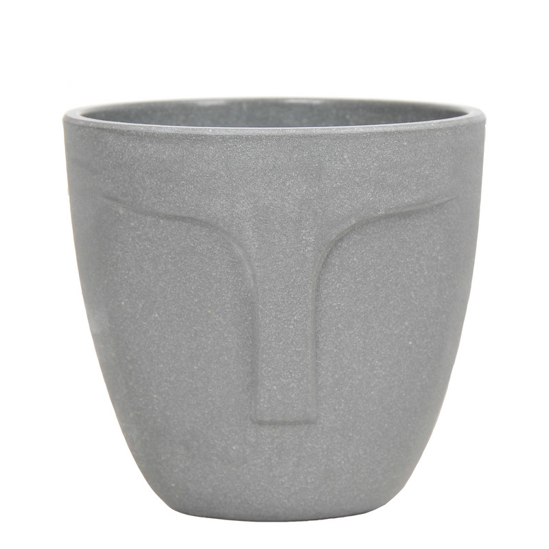 Plastic flowerpot, face modeling, flowerpot decoration, plant volume Basin