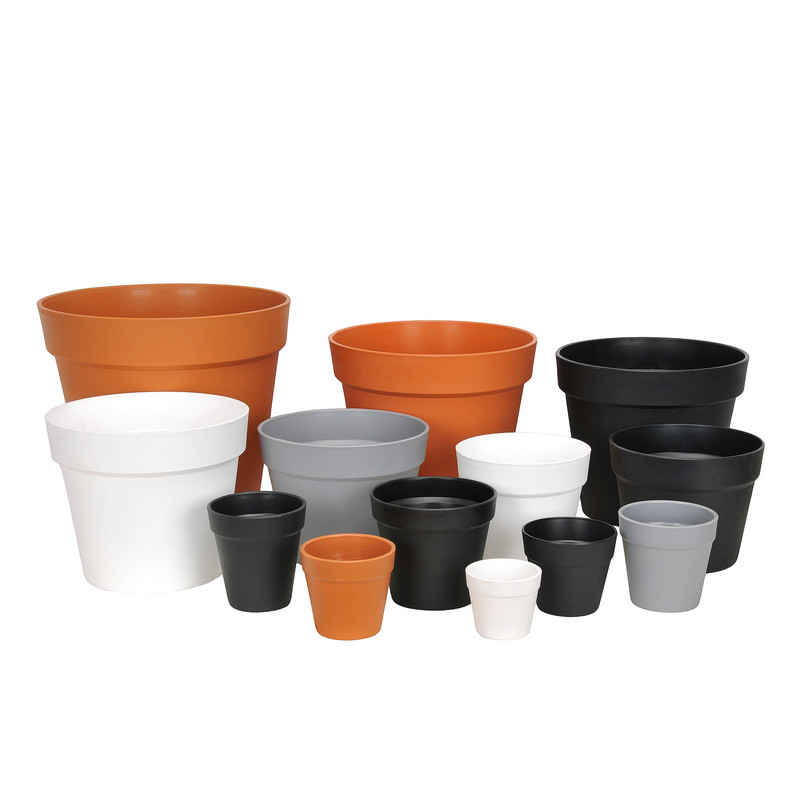 Plastic flowerpots, large and small flowerpot production, nursery planting pots