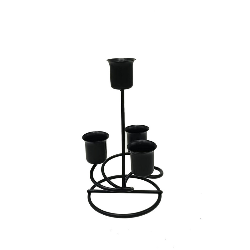 Iron candlestick, multi head Candlestick, holiday decoration candlestick